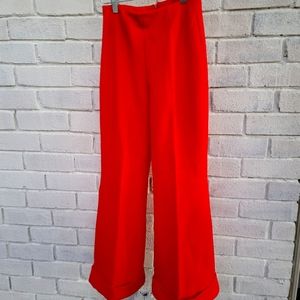 Red bell bottoms